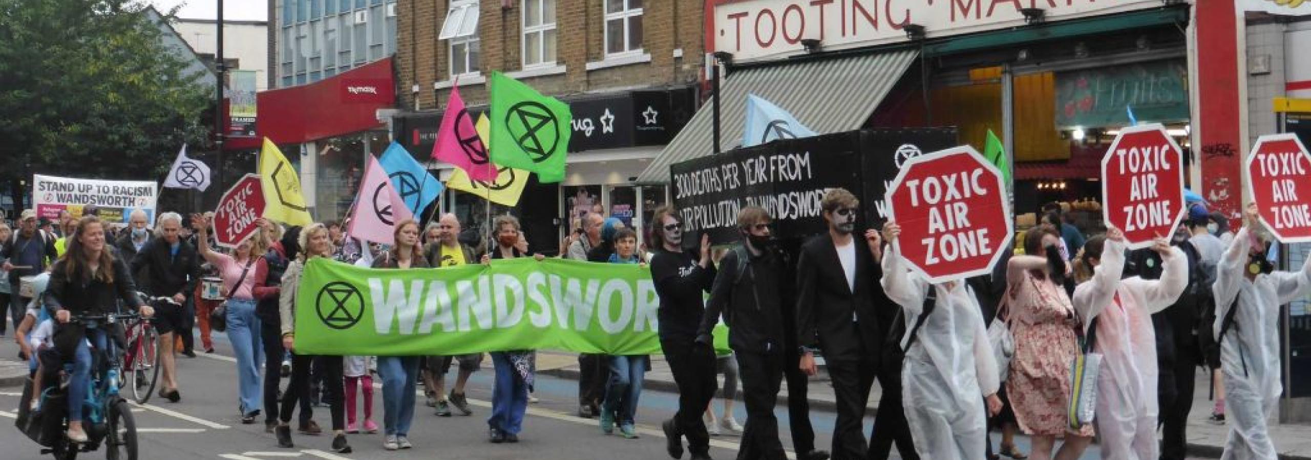 Tooting Market Protest